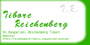 tiborc reichenberg business card